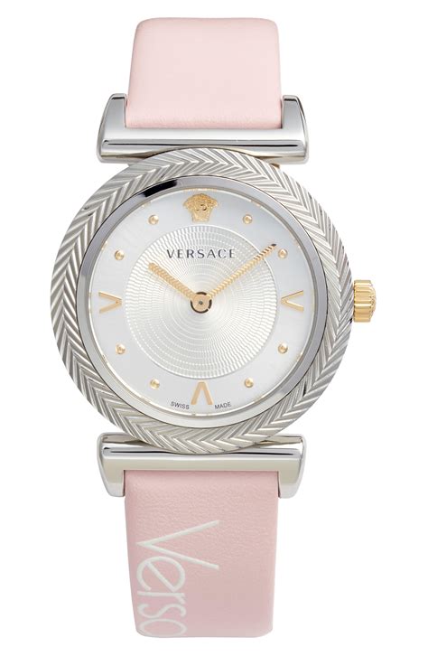 versace v-motif watch|Versace V.